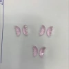7×15 semi-circular powder crystal glass DIY jewelry accessories details Picture
